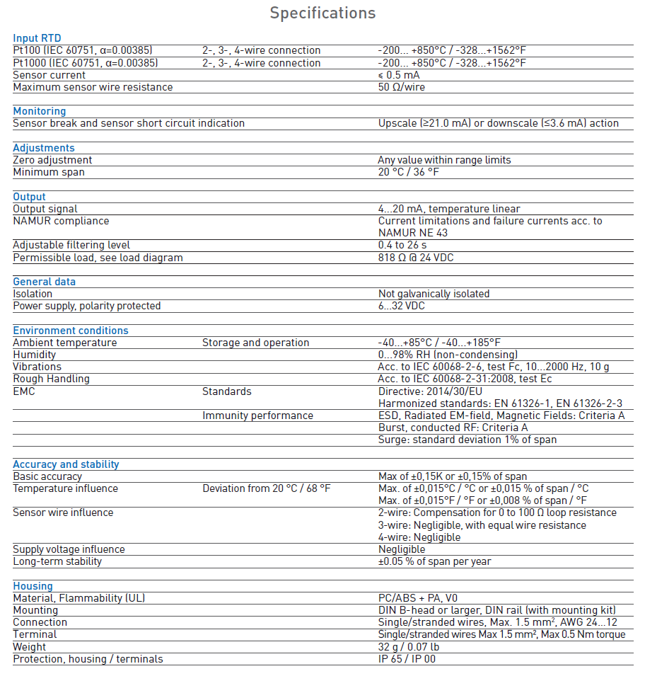 APAQ C130RTD_Specs